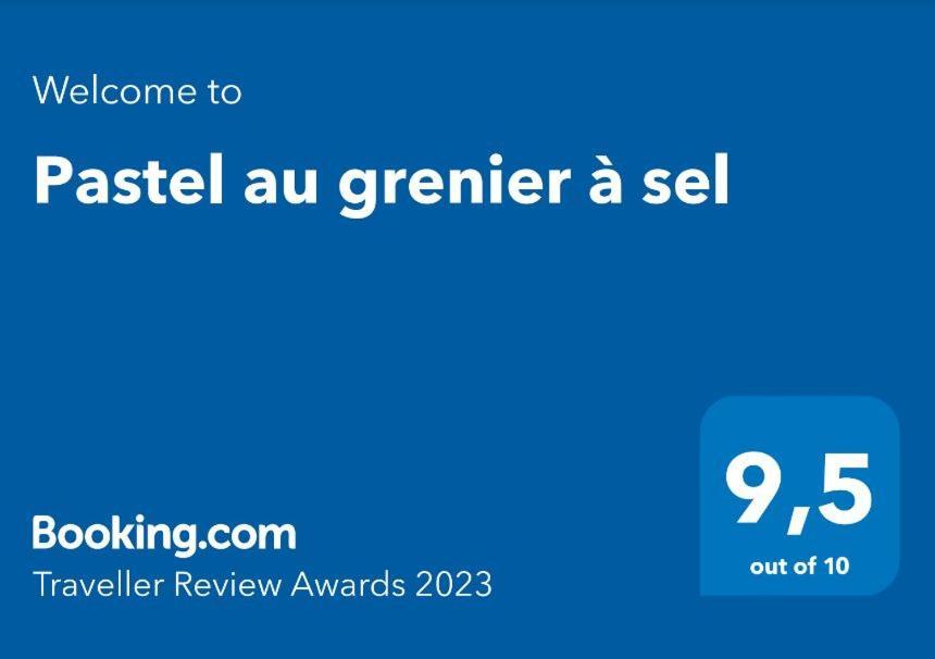 Pastel Au Grenier A Sel Διαμέρισμα Κολμάρ Εξωτερικό φωτογραφία